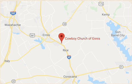Cowboy Church Map